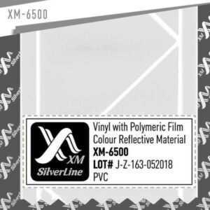 XM-6500 PVC, Silver, 2'' width