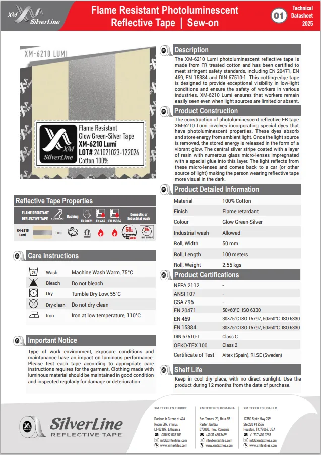 XM-6210: Technical datasheet